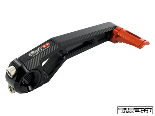 STAGE6 キックペダルTYPE09 横E/Gジョグ/,シグナスX系【ブラック/オレンジ】