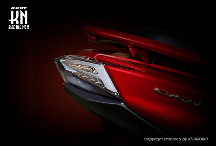 KOSO 3D LEDテールASSY2 【シグナスX4型/国内/台湾仕様】スモークレンズ