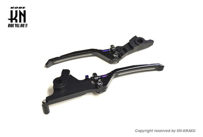 AR APEXX 調整式ブレーキレバー左右セット【シグナスGRYPHUS6型/UBS車専用】ブラック