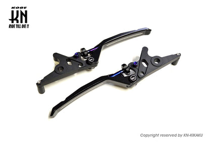 AR APEXX 調整式ブレーキレバー左右セット【シグナスグリファスABS/X FORCE】ブラック