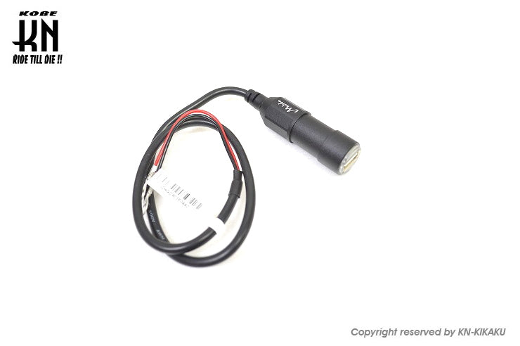 車載用　USB電源ユニット 【アルミボディー/ブラック】