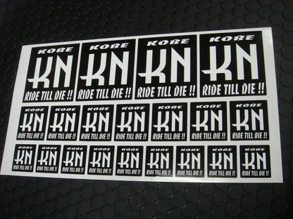 KN企画 ロゴステッカーセット【20枚入り】