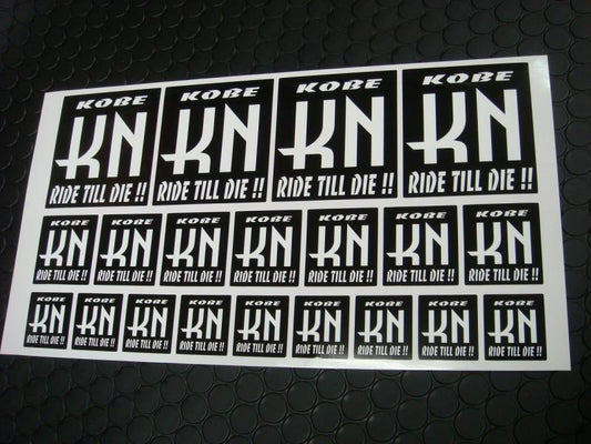 KN企画 ロゴステッカーセット【20枚入り】