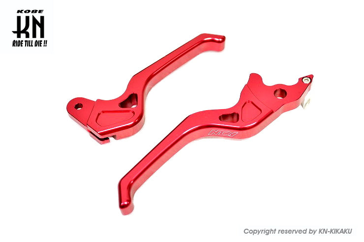 アドレスV125　ショートブレーキレバー【NCY】レッド