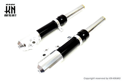 アルミ削り出し フロントフォーク 【アドレスV125】ブラック