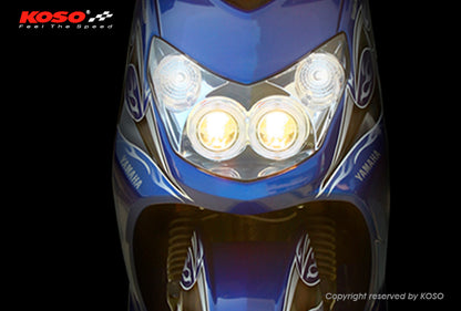 KOSO DUAL HALO プロジェクターライトアッセン【CP/WHITE】限定