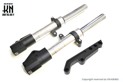 スーパーフロントフォーク【シルバー】シグナスX 【2/3型】245mm/STDキャリパー