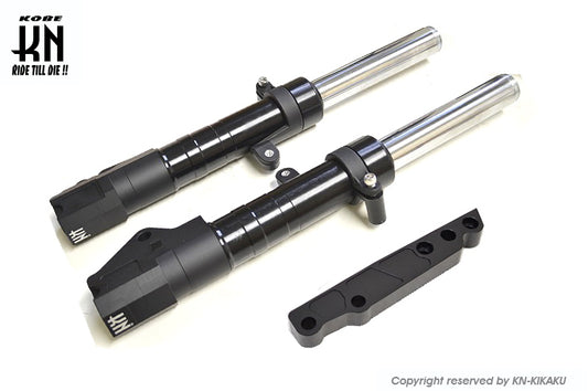 スーパーフロントフォーク【ブラック】シグナスX 【2/3型】260mm/4potキャリパー