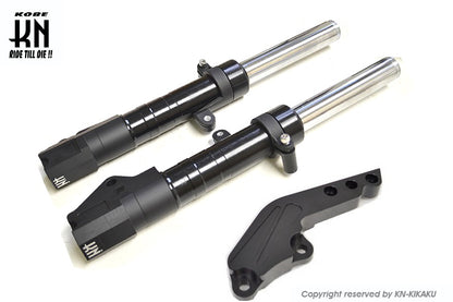 スーパーフロントフォーク【ブラック】シグナスX 【2/3型】260mm/STDキャリパー