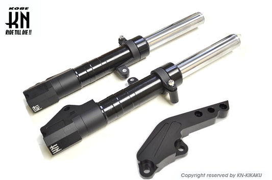 スーパーフロントフォーク【ブラック】シグナスX 【2/3型】260mm/STDキャリパー