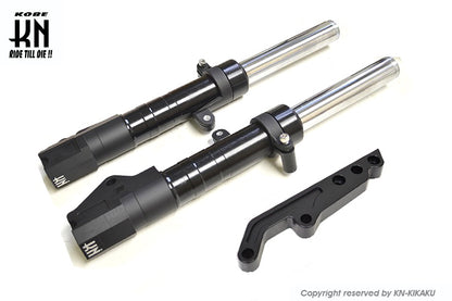 スーパーフロントフォーク【ブラック】シグナスX 【2/3型】245mm/STDキャリパー