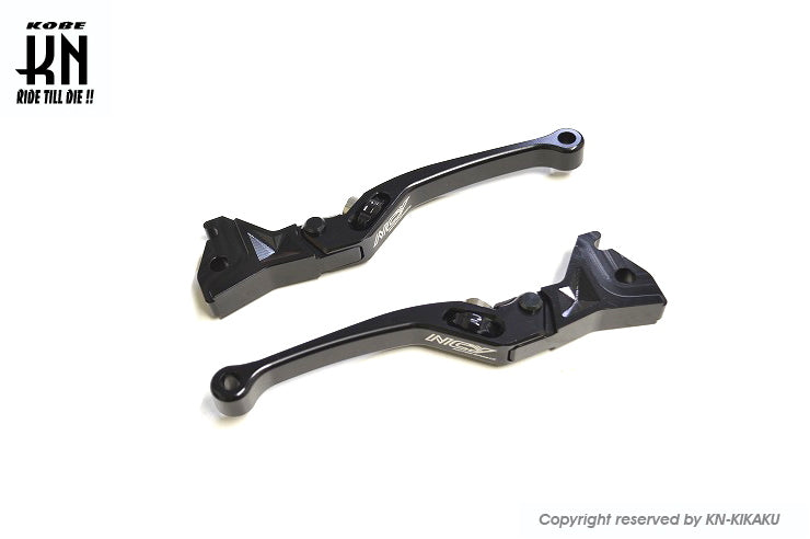 NCY 調整式ブレーキレバー【SMAX/マジェS/シグナス4-5型/BWSR】ブラック