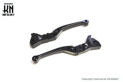 NCY 調整式ブレーキレバー【SMAX/マジェS/シグナス4-5型/BWSR】ブラック