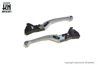 NCY 調整式ブレーキレバー【SMAX/マジェS/シグナス4-5型/BWSR】グレー