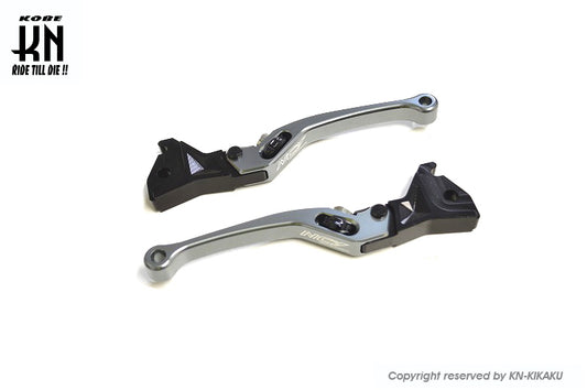 NCY 調整式ブレーキレバー【SMAX/マジェS/シグナス4-5型/BWSR】グレー