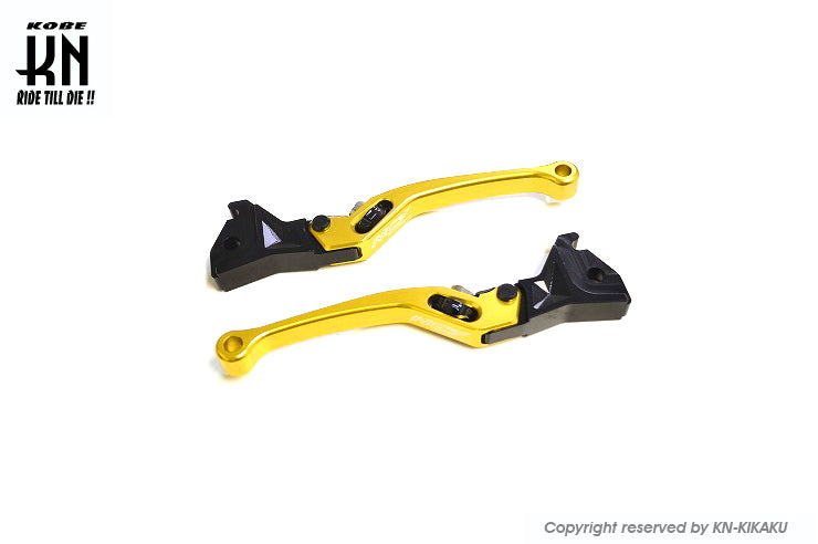 NCY 調整式ブレーキレバー【SMAX/マジェS/シグナス4-5型/BWSR】ゴールド