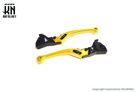 NCY 調整式ブレーキレバー【SMAX/マジェS/シグナス4-5型/BWSR】ゴールド