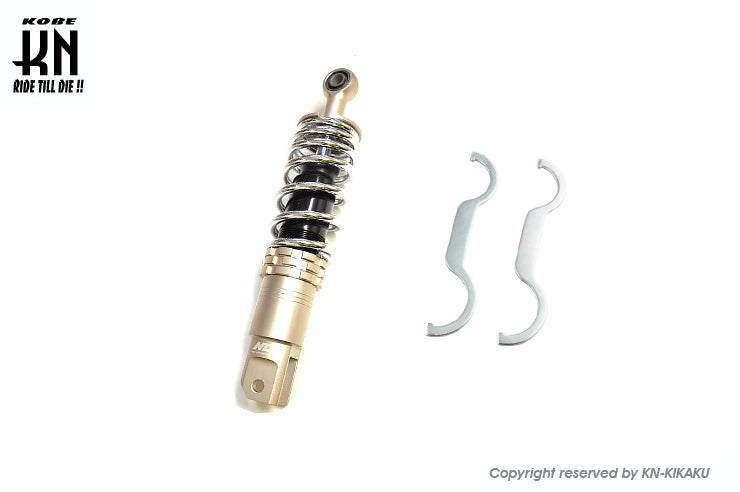 NCY オイルショック【メッキ】255〜275mm車高調【ホンダ系スクーター】