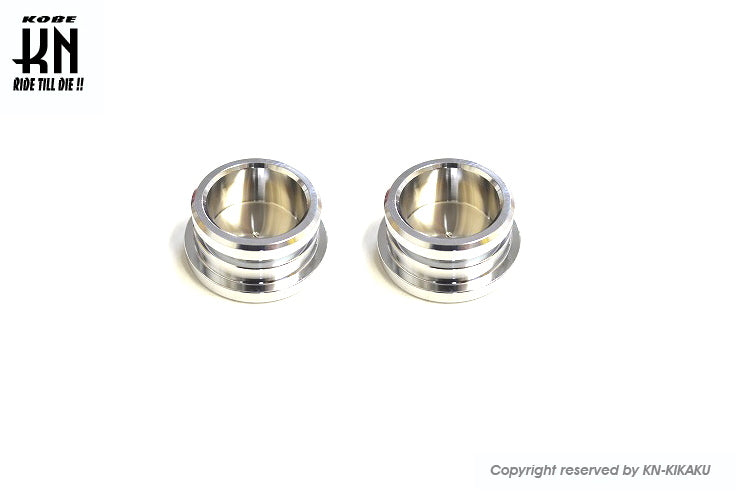 ビレットフレームサイドキャップ【ZOOMER/RUCKUS】クロームメッキ