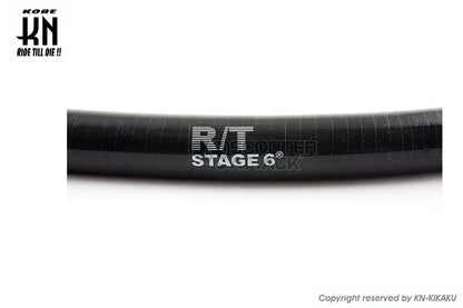 STAGE6 カラーシリコン ラジエーターホース【ブラック】汎用品【1m】