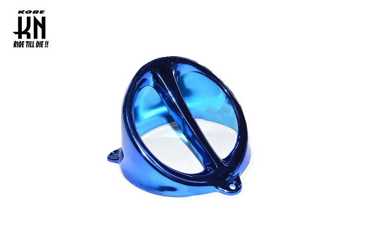 汎用ファンカバータイプ1 【ブルーメッキ】 二等辺三角形穴ピッチ