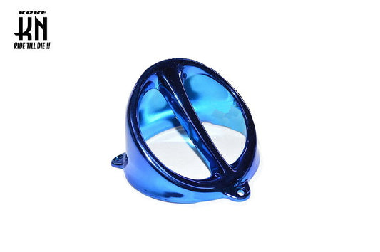 汎用ファンカバータイプ1 【ブルーメッキ】 二等辺三角形穴ピッチ