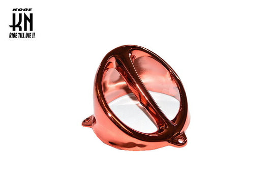 汎用ファンカバータイプ1 【レッドメッキ】 二等辺三角形穴ピッチ