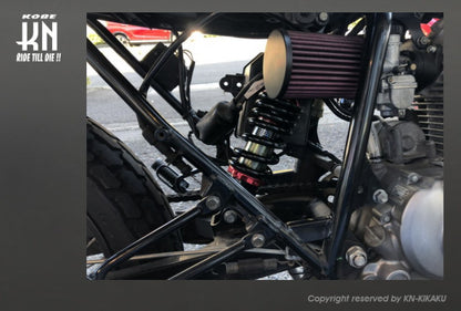 スーパーショック2【減衰調整付/車高調整付】325-335mm【FTR223】レッド