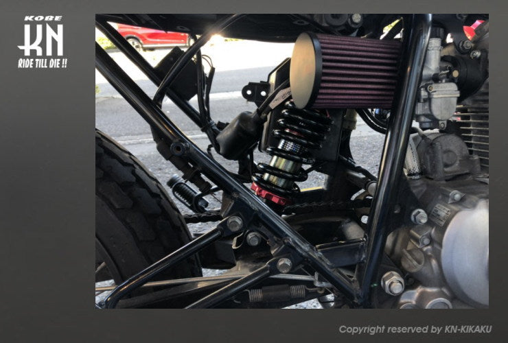 スーパーショック2【減衰調整付/車高調整付】325-335mm【FTR223】ブラック