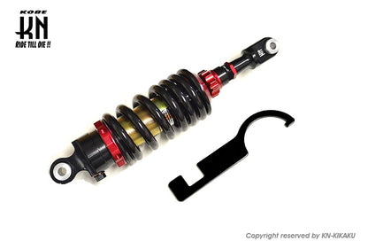 スーパーショック2【減衰調整付/車高調整付】325-335mm【FTR223】レッド