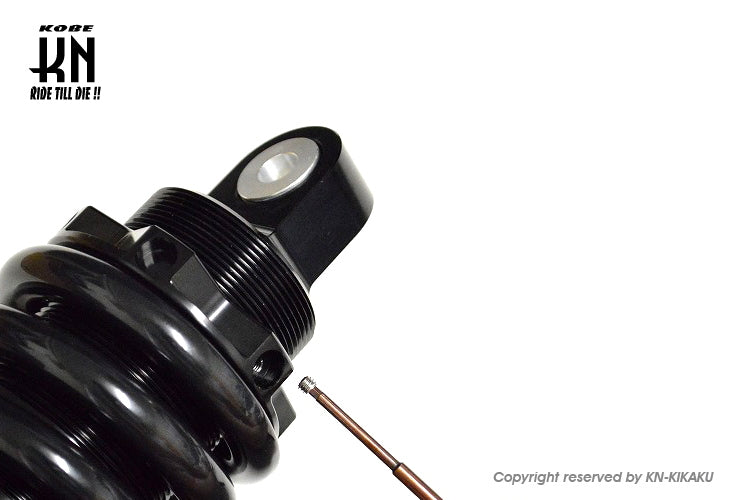 スーパーショック2【減衰調整付/全長調整式車高調整キット】225-250mm【ジャイロ系】シルバー