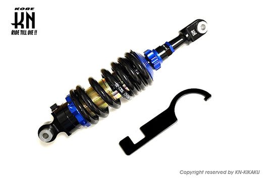 スーパーショック2【減衰調整付/車高調整付】325-335mm【FTR223】ブルー