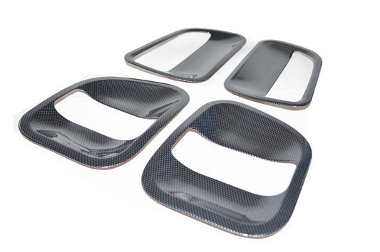 HIACE ハイエース 200系 ドアノブパネル  ドアパネル ドレスアップ【カーボン柄】