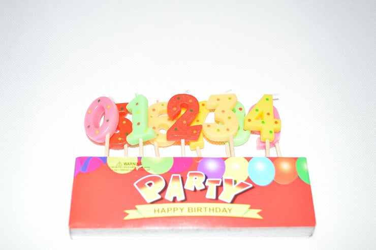 お誕生日 数字 年齢 ローソクセット ケーキ 飾り お祝い 飾り ローソク
