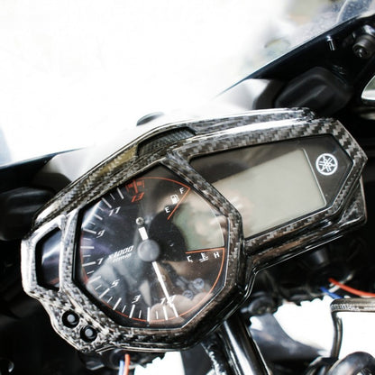 MOS カーボンメーターカバー【R25/R3/MT25/MT03】