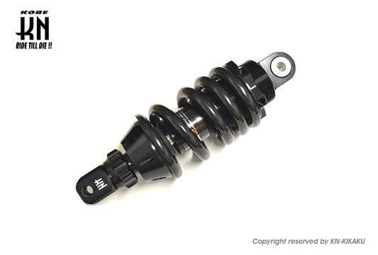 スーパーショック2【減衰調整付/全長調整式車高調整キット】225-250mm【ジャイロ系】ブラック