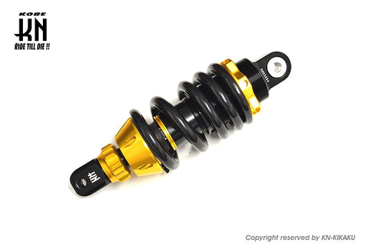 スーパーショック2【減衰調整付/全長調整式車高調整キット】225-250mm【ジャイロ系】ゴールド