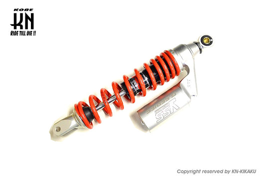 YSS 車高調整ガスショック【ZOOMER-X】320-330mm【ブラック/レッド】G-PLUS