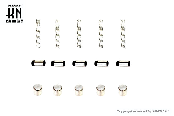 強化ワンウェイスタータークラッチ【リペアパーツ】 KN-C4-WG【5玉】専用