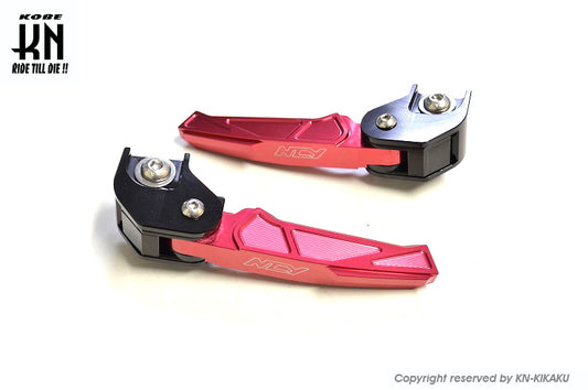 NCY アルミタンデムステップ【AEROX125/155】レッド