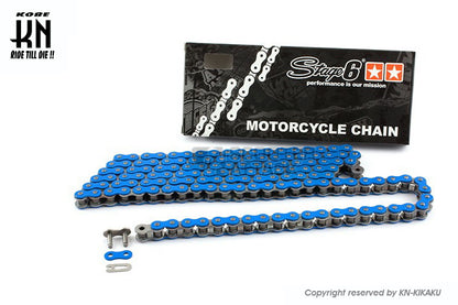 STAGE6 カラーハードチェーン 【420-120コマ】ブルー