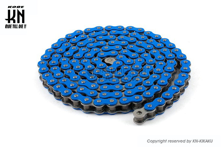 STAGE6 カラーハードチェーン 【420-120コマ】ブルー