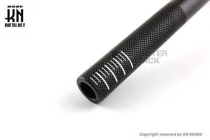 STAGE6 汎用ダウンヒルファットバー【取付部28.6mm/ハンドルグリップ部22.2mm】ブラック