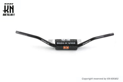 STAGE6 汎用ダウンヒルファットバー【取付部28.6mm/ハンドルグリップ部22.2mm】ブラック