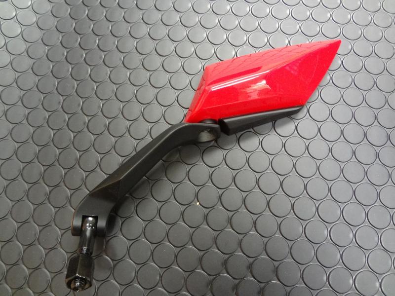 KOSO TTミラー KNバージョ【 レッド/ブラック】クリアーレンズ