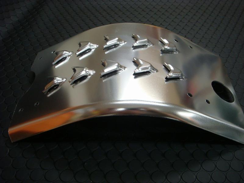 汎用リアフェンダー　汎用エンジンドガード　【310mm 200mm】