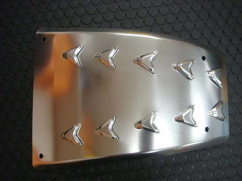 汎用リアフェンダー 汎用エンジンドガード【220mm 140mm 310mm】