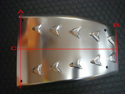 汎用リアフェンダー 汎用エンジンドガード【220mm 140mm 310mm】