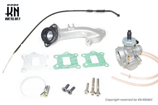 ライブディオ系 前期4穴マニ 【AF34,35】 ビッグキャブセット 26mmキャブ