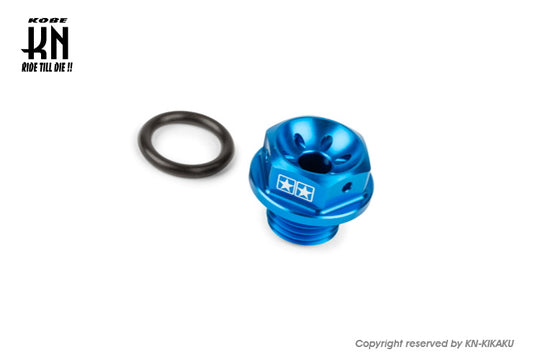 STAGE6 ミッションオイルキャップ 【ブルー】ヤマハ系